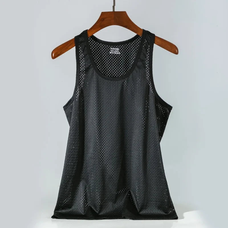 Mesh Ice Silk Tank
