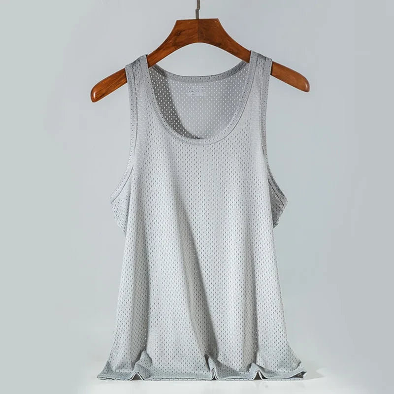 Mesh Ice Silk Tank